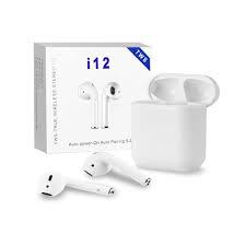 i-12  Touch Sensor Bluetooth Earbuds